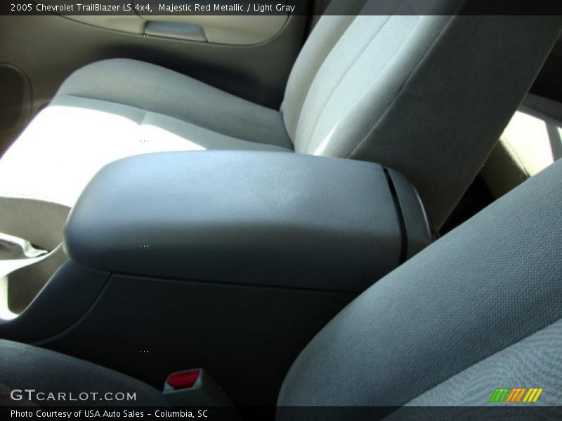 Majestic Red Metallic / Light Gray 2005 Chevrolet TrailBlazer LS 4x4