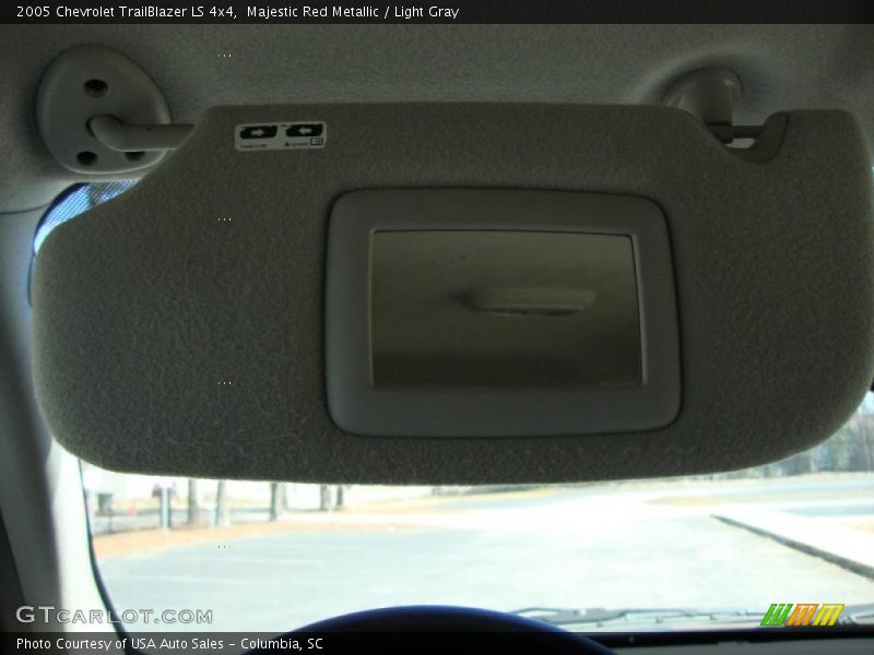 Majestic Red Metallic / Light Gray 2005 Chevrolet TrailBlazer LS 4x4