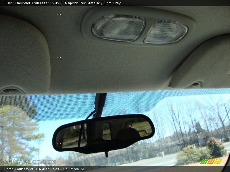Majestic Red Metallic / Light Gray 2005 Chevrolet TrailBlazer LS 4x4