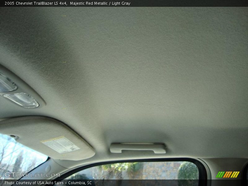 Majestic Red Metallic / Light Gray 2005 Chevrolet TrailBlazer LS 4x4