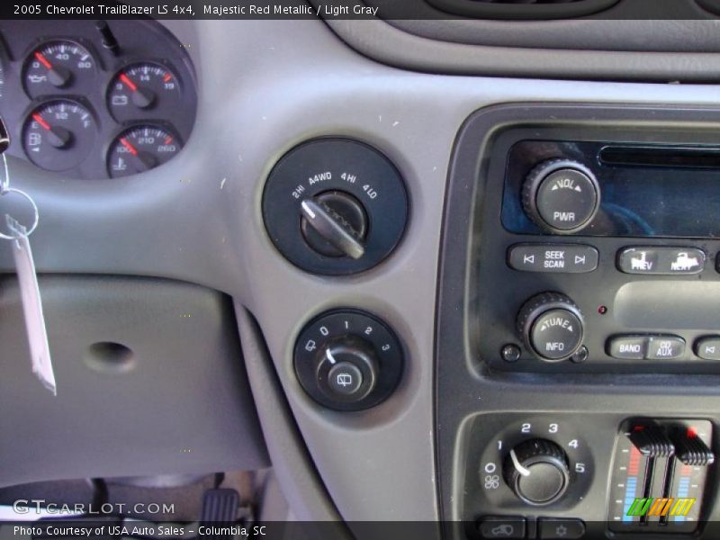 Majestic Red Metallic / Light Gray 2005 Chevrolet TrailBlazer LS 4x4