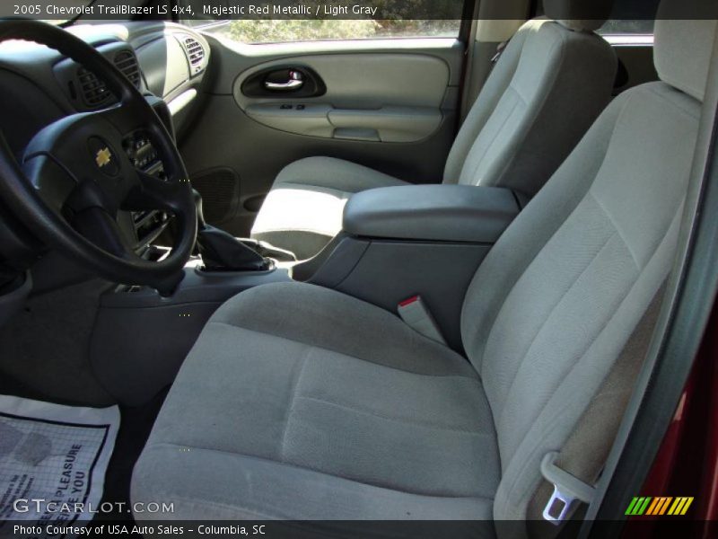Majestic Red Metallic / Light Gray 2005 Chevrolet TrailBlazer LS 4x4