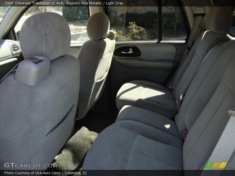 Majestic Red Metallic / Light Gray 2005 Chevrolet TrailBlazer LS 4x4