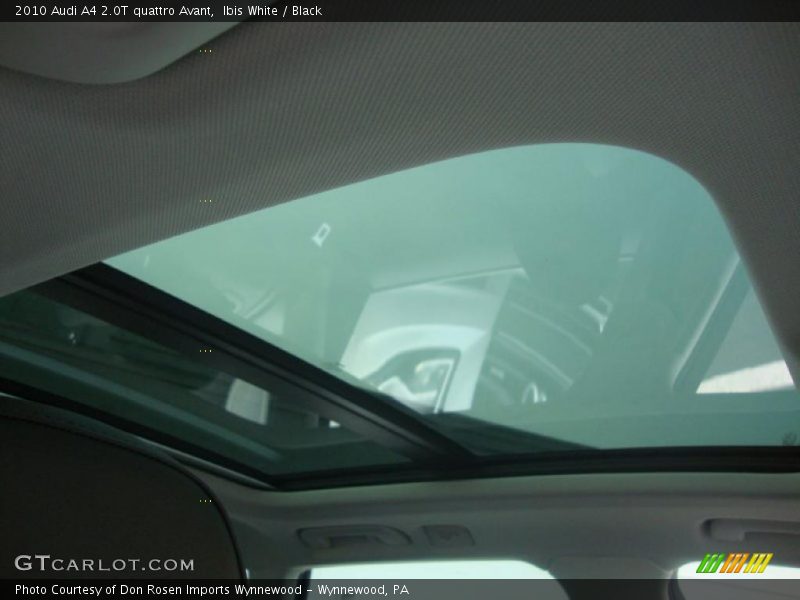 Ibis White / Black 2010 Audi A4 2.0T quattro Avant