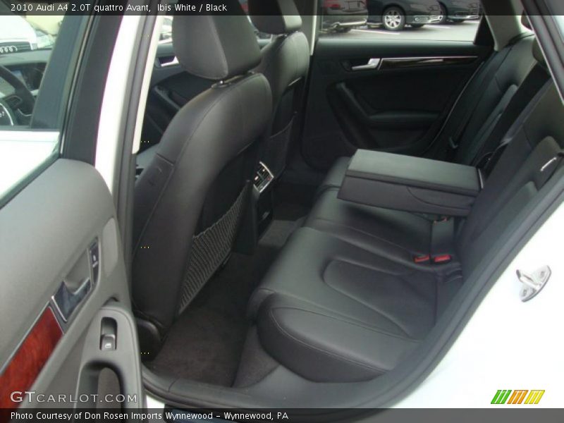 Ibis White / Black 2010 Audi A4 2.0T quattro Avant