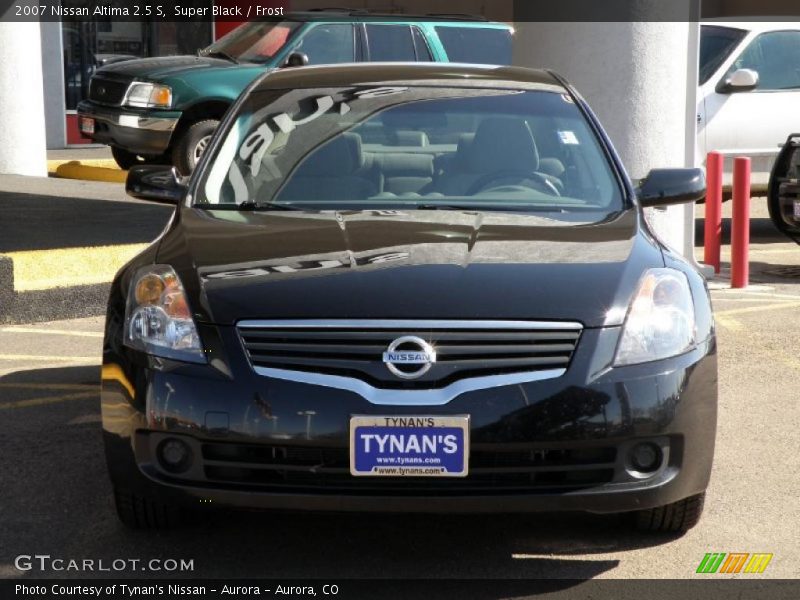 Super Black / Frost 2007 Nissan Altima 2.5 S
