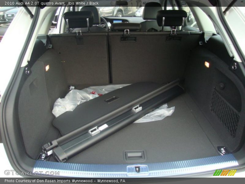 Ibis White / Black 2010 Audi A4 2.0T quattro Avant