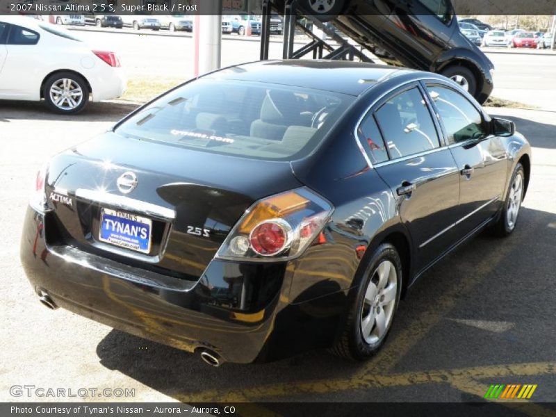 Super Black / Frost 2007 Nissan Altima 2.5 S
