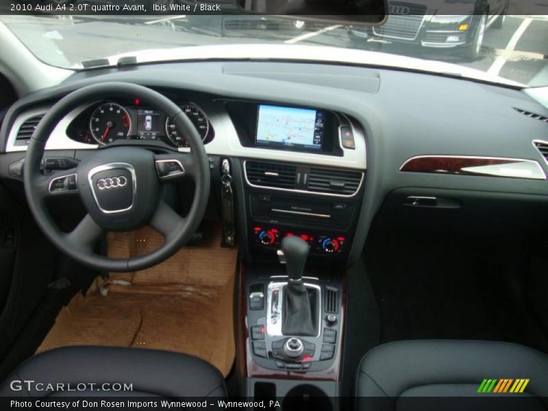 Ibis White / Black 2010 Audi A4 2.0T quattro Avant