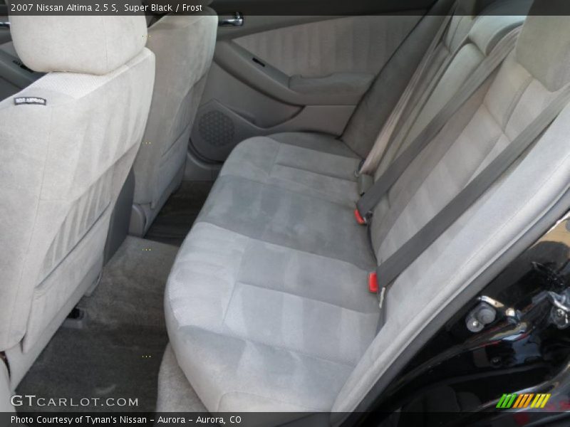 Super Black / Frost 2007 Nissan Altima 2.5 S