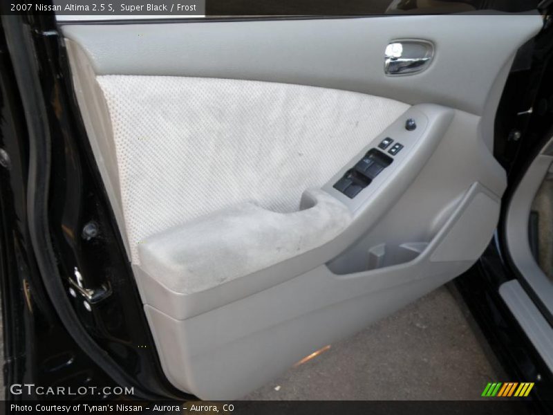 Super Black / Frost 2007 Nissan Altima 2.5 S