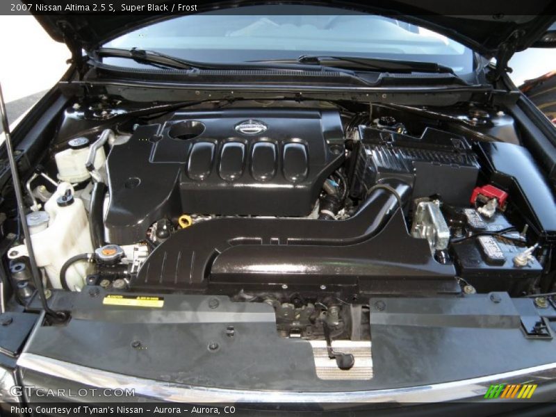 Super Black / Frost 2007 Nissan Altima 2.5 S