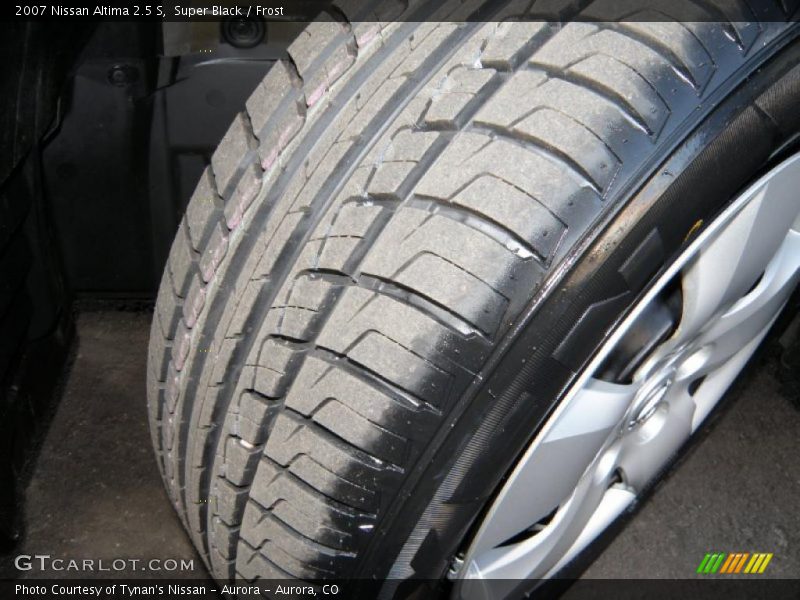 Super Black / Frost 2007 Nissan Altima 2.5 S