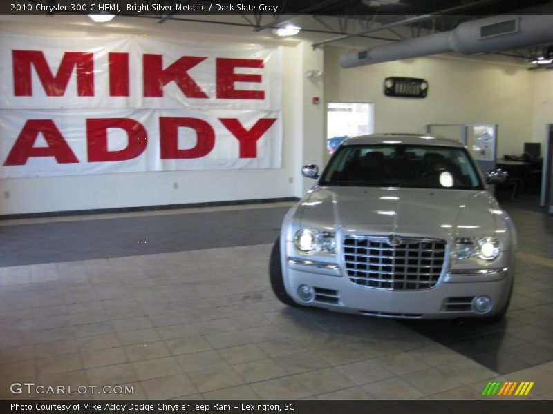 Bright Silver Metallic / Dark Slate Gray 2010 Chrysler 300 C HEMI