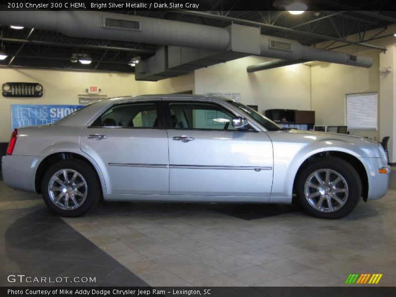 Bright Silver Metallic / Dark Slate Gray 2010 Chrysler 300 C HEMI