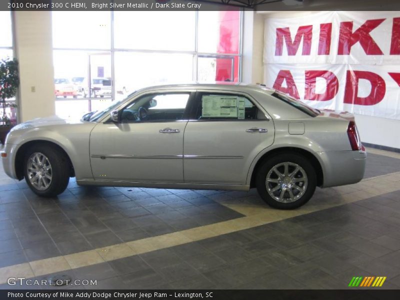 Bright Silver Metallic / Dark Slate Gray 2010 Chrysler 300 C HEMI