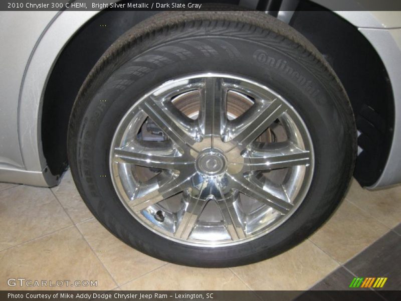 Bright Silver Metallic / Dark Slate Gray 2010 Chrysler 300 C HEMI