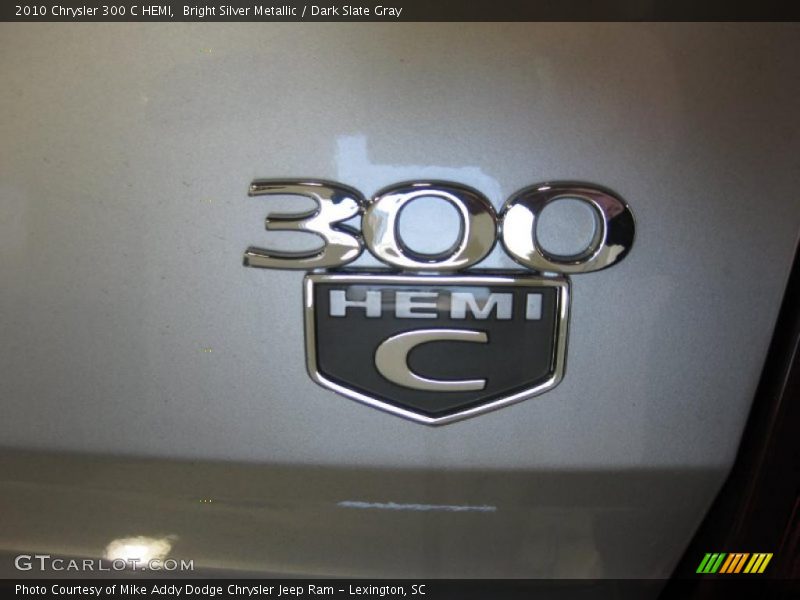 Bright Silver Metallic / Dark Slate Gray 2010 Chrysler 300 C HEMI