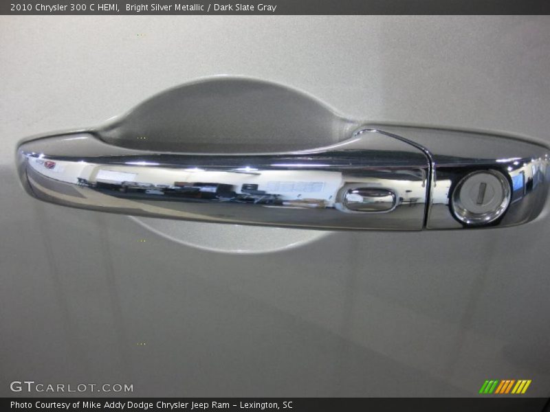 Bright Silver Metallic / Dark Slate Gray 2010 Chrysler 300 C HEMI