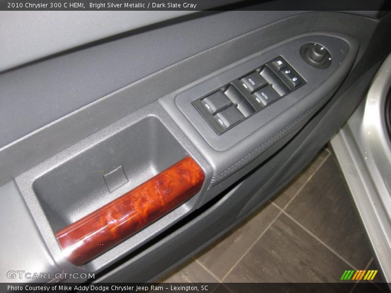 Bright Silver Metallic / Dark Slate Gray 2010 Chrysler 300 C HEMI