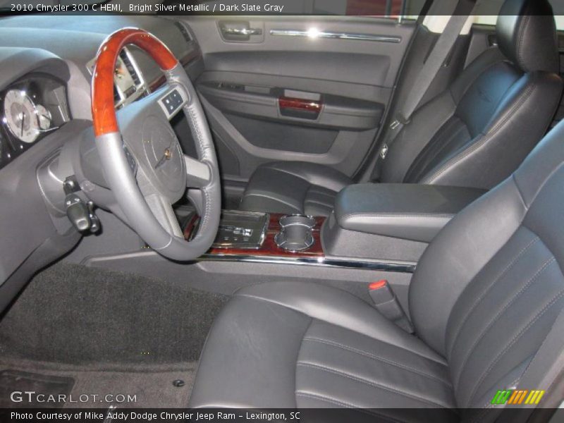 Bright Silver Metallic / Dark Slate Gray 2010 Chrysler 300 C HEMI