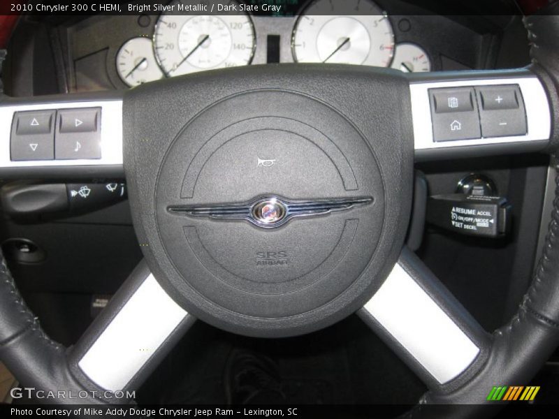 Bright Silver Metallic / Dark Slate Gray 2010 Chrysler 300 C HEMI