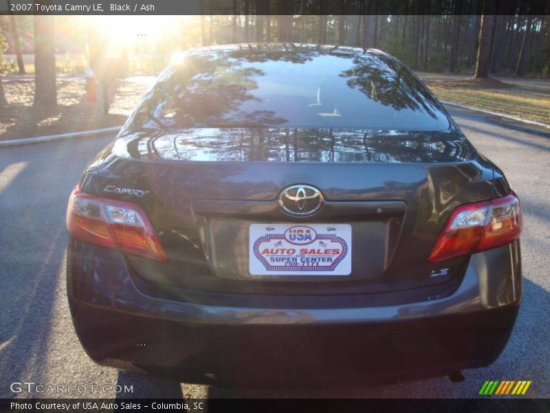 Black / Ash 2007 Toyota Camry LE