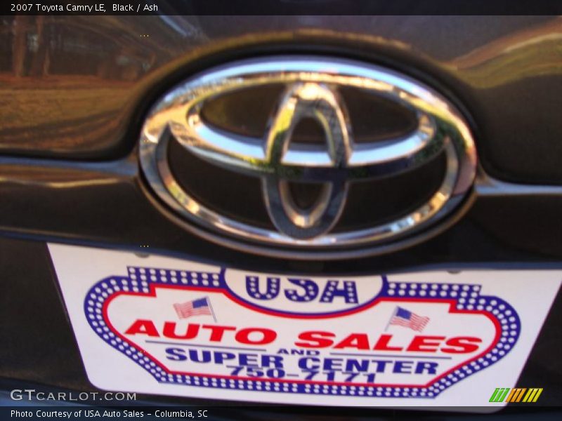 Black / Ash 2007 Toyota Camry LE