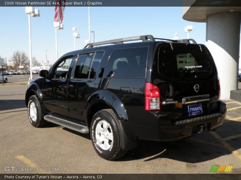 Super Black / Graphite 2006 Nissan Pathfinder SE 4x4