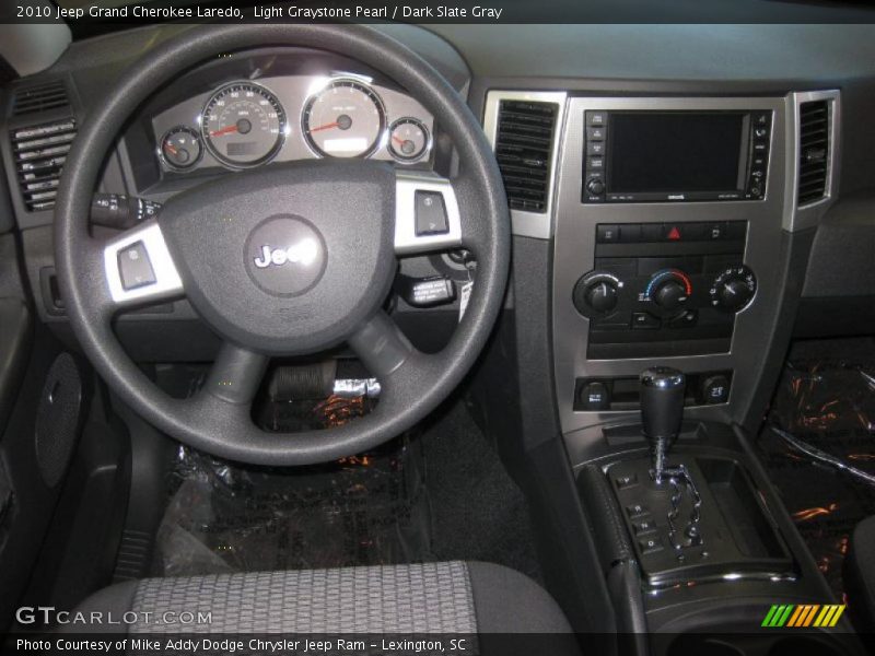 Light Graystone Pearl / Dark Slate Gray 2010 Jeep Grand Cherokee Laredo