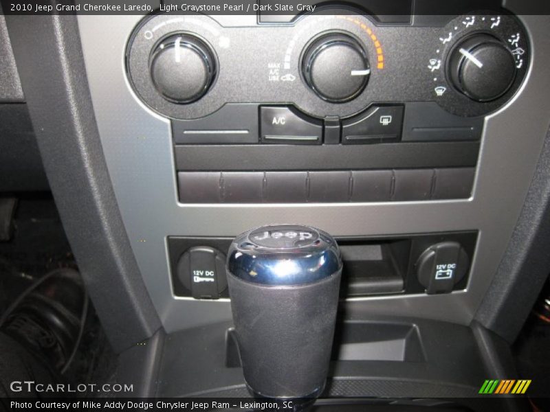 Light Graystone Pearl / Dark Slate Gray 2010 Jeep Grand Cherokee Laredo