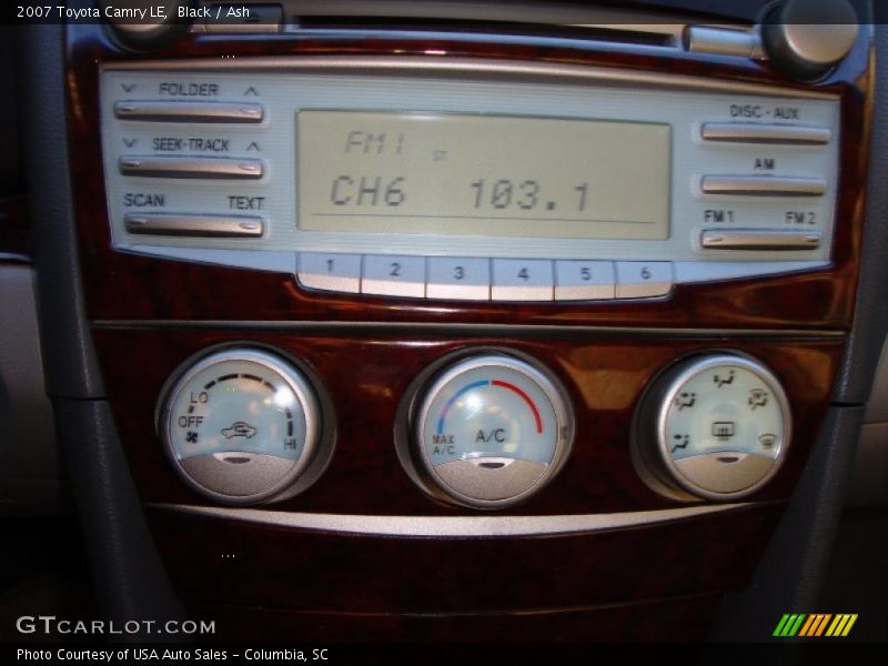 Black / Ash 2007 Toyota Camry LE
