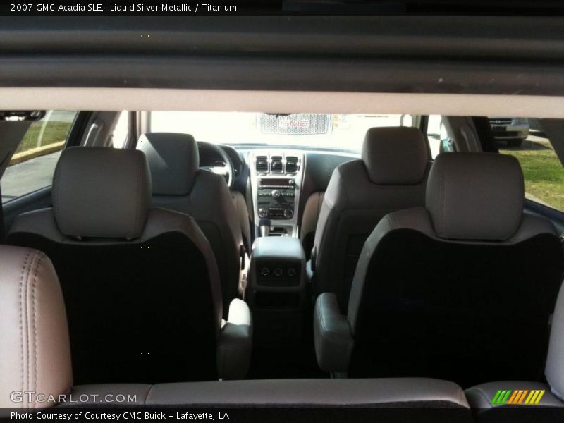Liquid Silver Metallic / Titanium 2007 GMC Acadia SLE