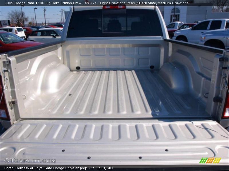Light Graystone Pearl / Dark Slate/Medium Graystone 2009 Dodge Ram 1500 Big Horn Edition Crew Cab 4x4