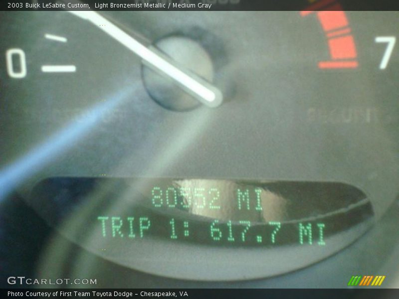 Light Bronzemist Metallic / Medium Gray 2003 Buick LeSabre Custom