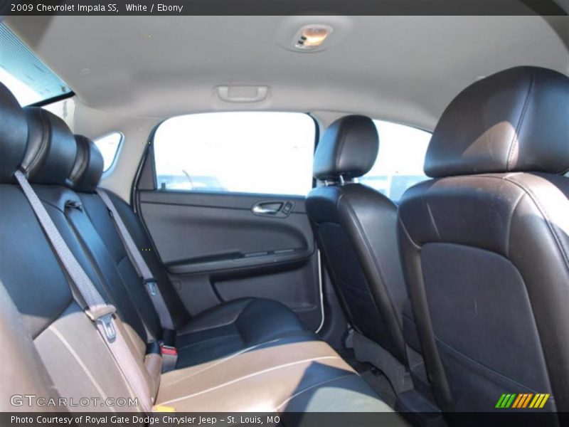 White / Ebony 2009 Chevrolet Impala SS