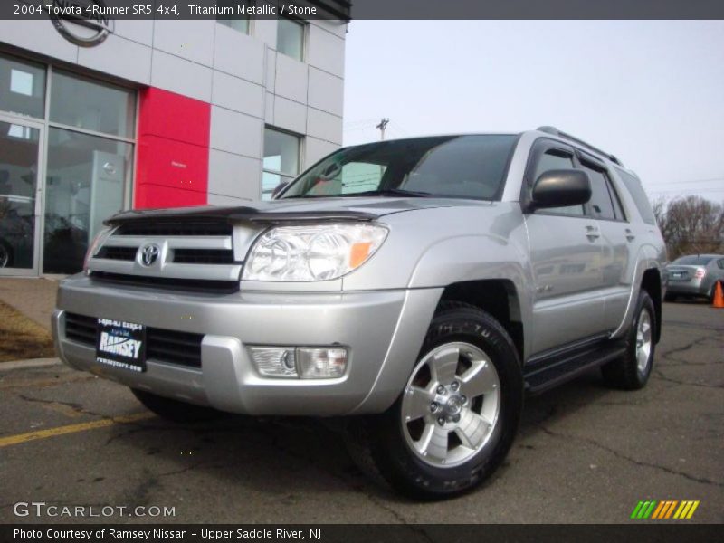 Titanium Metallic / Stone 2004 Toyota 4Runner SR5 4x4