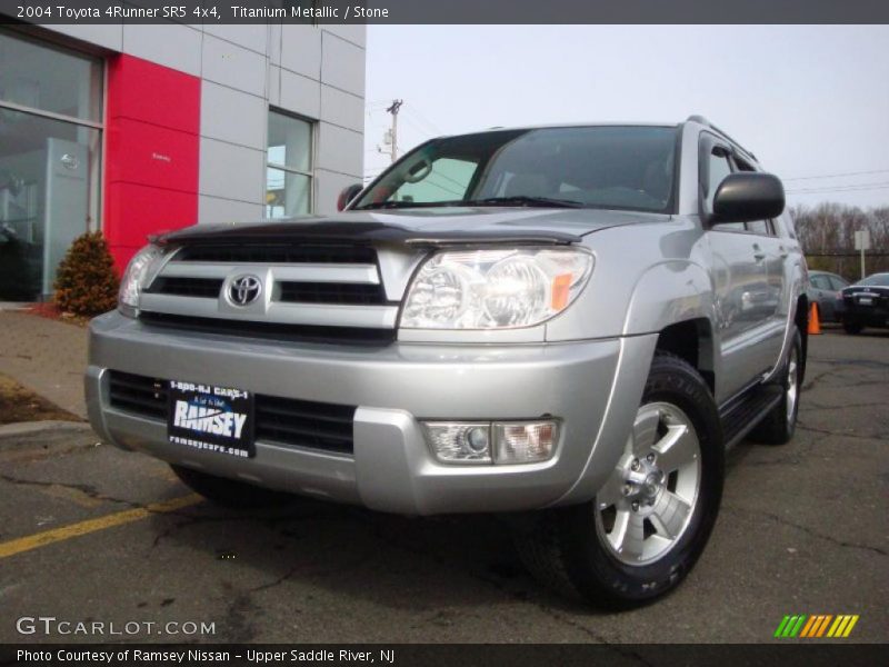 Titanium Metallic / Stone 2004 Toyota 4Runner SR5 4x4