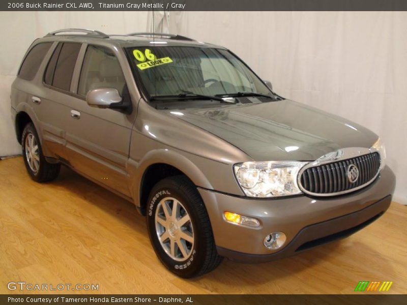 Titanium Gray Metallic / Gray 2006 Buick Rainier CXL AWD