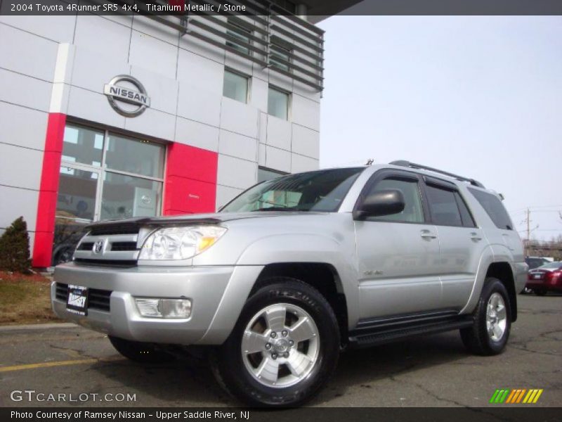Titanium Metallic / Stone 2004 Toyota 4Runner SR5 4x4