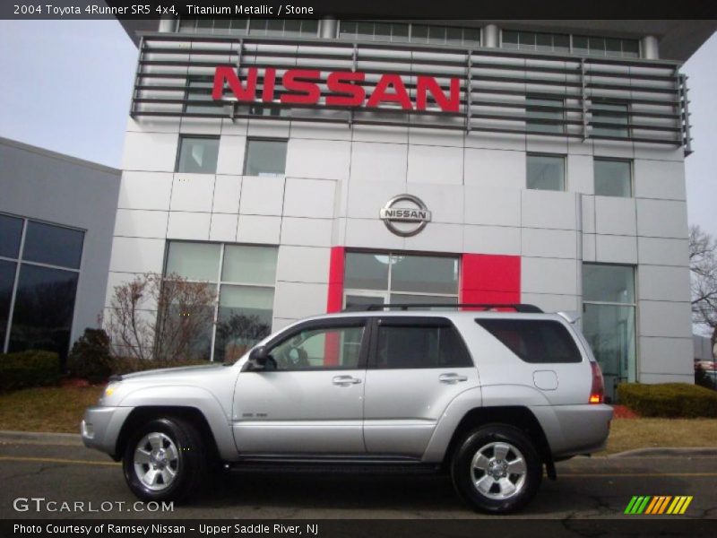 Titanium Metallic / Stone 2004 Toyota 4Runner SR5 4x4