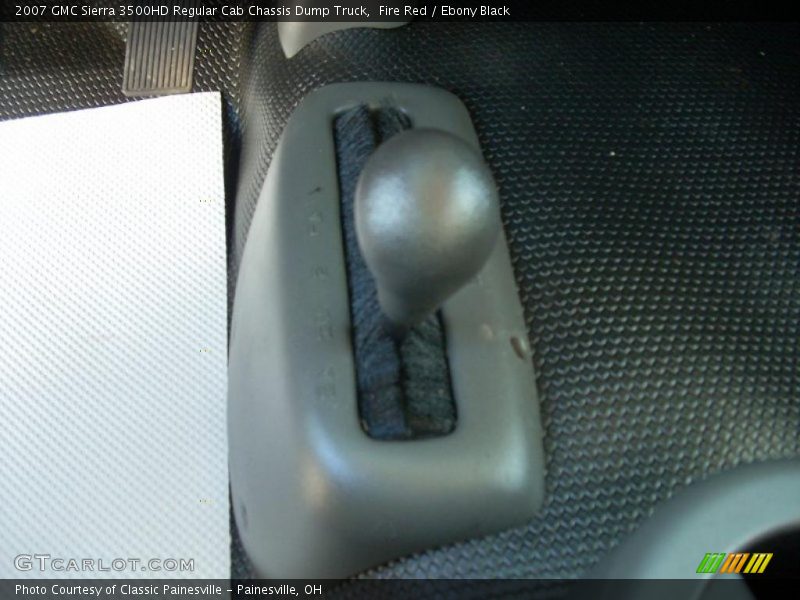 Fire Red / Ebony Black 2007 GMC Sierra 3500HD Regular Cab Chassis Dump Truck