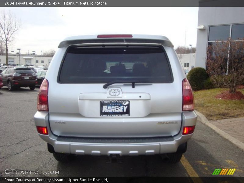Titanium Metallic / Stone 2004 Toyota 4Runner SR5 4x4