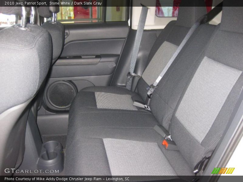 Stone White / Dark Slate Gray 2010 Jeep Patriot Sport