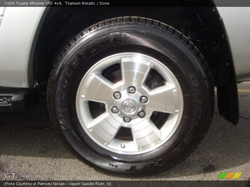 Titanium Metallic / Stone 2004 Toyota 4Runner SR5 4x4