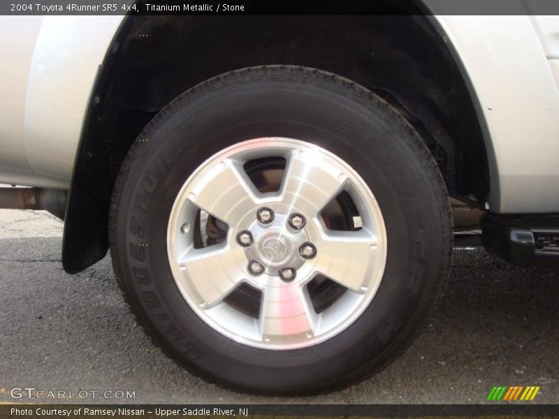 Titanium Metallic / Stone 2004 Toyota 4Runner SR5 4x4