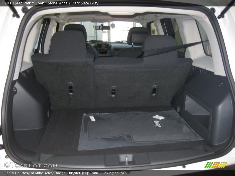 Stone White / Dark Slate Gray 2010 Jeep Patriot Sport