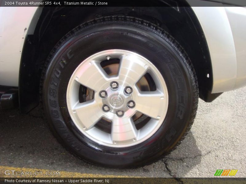 Titanium Metallic / Stone 2004 Toyota 4Runner SR5 4x4