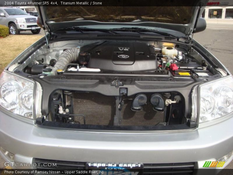 Titanium Metallic / Stone 2004 Toyota 4Runner SR5 4x4