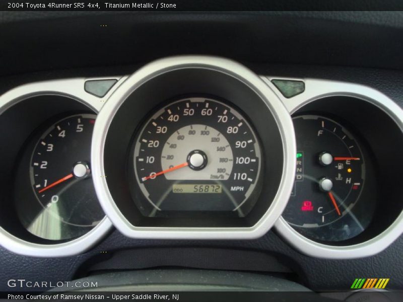 Titanium Metallic / Stone 2004 Toyota 4Runner SR5 4x4